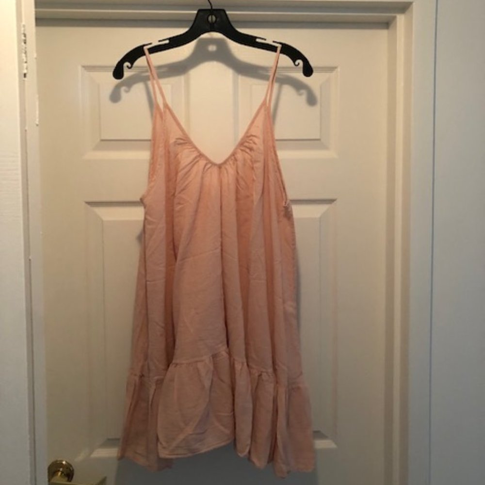 9seed ST TROPEZ ruffle mini- Cover Up -- NWT